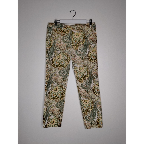 2/$40 All Pants - Zara Women's Trendy Patterned Ankle Pant - Picture 2 of 8